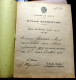 ITALIA REGNO, 1911 -  PAGELLA SCOLASTICA ORIGINALE COMUNE DI AOSTA - Diplomi E Pagelle