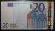 20 Euro U021I3 Draghi Portugal Serie M Perfect UNCIRCULATED - 20 Euro