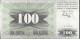 BOSNIE HERZEGOVINE - 100 Dinara 1992 - UNC - Bosnia Y Herzegovina