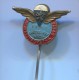 PARACHUTTING Jumps - WORLD CHAMPIONSHIP  1958. BRATISLAVA Czechoslovakia, Vintage Pin  Badge - Paracaidismo