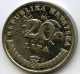 Croatie Croatia 20 Lipa 2001 Croate KM 7 - Croatia