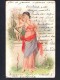 Angel Cupid Erotic  Vintage Original Ca1900 Vintage Original Postcard Cpa Ak (W4_1111) - Angeles