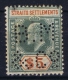 Straits Settlements  SG Nr 121   Mi Nr 90 PERFIN BM&amp;Co - Straits Settlements