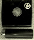 Delcampe - Kleine Medaille Mit Anstecknadel 925 Silber - Verband Deutscher Brieftauben-Liebhaber E.V.  - Im Etui - Sonstige & Ohne Zuordnung