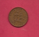 SOUTH AFRICA, Circulated Coin XF, 1955, 1/2 Penny, Elizabeth II,  KM45,  C1408 - C. 1/2 Penny