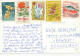 ROMANIA, POSTA ROMINA ROMANA ,STAMP, NICE STAMPS , Flowers,  - Vintage  Postcard - Covers & Documents