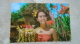 Indonesia  -  BALI  - Dancer - Indonesian Woman   -stamp  Airplane   D130446 - Indonesia