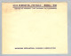 MOTIV Büro Schreibmaschine 1930-11-03 Brief Remington Frei-O #264 - Frankiermaschinen (FraMA)