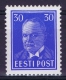 Estland:  Mi Nr 147 MH/*  1939 - Estland