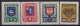 Estland:  Mi Nr 109 - 112  MH/*  1936 - Estland