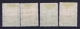 Latvia Lettland: Mi Nr 215 A - 218 A    MH/*   1933 Airmail - Latvia