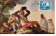 Spanien/España, Ersttagsbrief-Ersttagsansichtskarte/FDC-FDCard, El Bebedor/Goya - 1958, Siehe Scan + *) - Maximumkarten