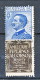 Pubblicitari 1924-25, N. 6, C. 25 Azzurro E Bruno Piperno, Usato, Cat. &euro; 1500 / Certificato Biondi Cat. € 1650 - Pubblicitari