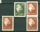 Sverige 1960  Yv. 450/451**, 450b**, 452/453**, 452b**   MNH (2 Scans) - Neufs