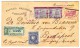 Panama R-Brief 11.11.1904 Colon (violet.) Nach Budapest Ungarn Via London Transit Und AK Stempeln - Panama