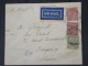 GRANDE BRETAGNE-Enveloppe En Recommandée De Rangoon Pour Bangkok Par Avion En 1932    Rare  Lot P 5610 - Birma (...-1947)