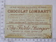 CPA Chromo Chocolat Lombart - LOUIS XI - 54 è Roi De France - Lombart