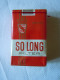 Pacchetto  Di Sigarette   -    SO LONG FILTER - Cigarette Package  NEW-NUOVO - Fuma Sigarette