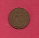 UK, Circulated Coin VF, 1938, 1 Penny, George VI, Bronze, KM845,  C1994 - D. 1 Penny