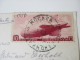 Sowjetunion 1934  Nr. 484 Luftschiffe / Zeppelin. EF. Postkarte Moskau. Interessante Karte!! - Briefe U. Dokumente