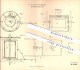 Original Patent - A. Von Voss In Magdeburg , 1894 , Sprengwagen Für Gärtnereien , Gärtner , Landwirtschaft , Garten !!! - Historische Dokumente