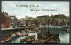 1910 Whitby Harbour 'Wishing You A Merry Christmas' Postcard - Switzerland - Whitby