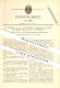 Original Patent - C. P. Holst GZ. Und Die Koninklyle Fabriek Van Stoom In Amsterdam , 1884 , Getriebe , Dampfmaschinen ! - Historische Dokumente