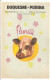 27 - MONTFORT - PUBLICITE  -DUQUESNE-PURINA - élevage De Veaux - Feuille Papier Couleur  20.5 X 13 Cm - Advertising