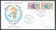 POLYNESIE FRANCAISE - 1968 -  DEUX ENVELOPPES 1er JOUR - TIMBRES POSTE N° 60 à 63 - - Lettres & Documents