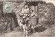 Alt TSINGTAU KIAUTSCHOU Chinesische Reisemöglichkeit Eselgespann Mit Tragekörben Gelaufen 3.3.1902 Nach Lausanne Schweiz - Ehemalige Dt. Kolonien