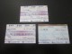 TITRE DE TRANSPORT  TICKETS DE TRAIN LOCOMOTIVE RAIWAY BENYAMIN/TEL-AVIV - Monde