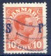 ##Denmark 1917. Military Stamp. Michel 2. Used(o). - Service