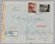 Kroatien 1942-09-12 BELISCE Zensur R-Brief Nach Schopfheim D - Croatia