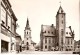 BORNHEM (2880) : Kerk En Gemeentehuis. Petite Animation. CPSM Très Rare. - Bornem
