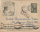 Entier Madagascar Tananarive Pour Paris "Retour A L'envoyeur" 1934 - Cartas & Documentos