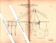 Original Patent - W. Reynolds In Coton Und Ch. King In Little Swaffham , 1886 , Carousel , Karussell  !!! - Otros & Sin Clasificación