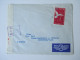 Israel Luftpostbeleg 1952. Zensurbeleg. Tel - Aviv - Sassenberg. Overseas Impost LTD. Par Avion. - Lettres & Documents