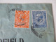 GB 1920 Registered Letter Mit Perfins. Zensur: Verordnung Vom 15. November 1918 Geöffnet. Mit Siegel - Cartas & Documentos