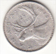 CANADA  1948    25 CENT. GEORGE VI.ARGENT(PLATA)  TTB. CN 4366 - Canada