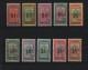 COLONIES FRANCAISES TUNISIE 1925 . N° 110/119 **  NEUFS SANS CHARNIERE . - Unused Stamps
