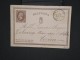 ITALIE-Entier Postal De Verceil Pour Turin En 1877    à Voir     P5968 - Entero Postal