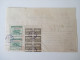 China 1947. Rechnung. Invoice. Schöne Frankatur! Asia Electric Company.  Toller Beleg. Roter Stempel. Fiskal? - Briefe U. Dokumente