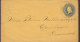 United States Postal Stationery Ganzsache Entier 1c. Benjamin Franklin NEW YORK 1885 To Denmark (2 Scans) - ...-1900