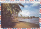14662# LETTRE ILLUSTREE DIADEME - PLAGE TAAONE Obl PAPEETE RP ANNEXE 1 POLYNESIE FRANCAISE 1978  ALLEMAGNE - Covers & Documents
