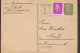 Germany Deutsches Reich Uprated Postal Stationery Ganzsache Slogan "Fernsprecher" LÜBECK 1932 HALS Denmark - Tarjetas