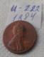 1 Cent - 1984 - USA - (Lot U 222) - 1959-…: Lincoln, Memorial Reverse