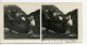 France Pyrenees Gavarnie Gedre Village Ancienne Stereo Photo Stereoscope Possemiers 1910 - Stereoscopic