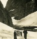 Norvege Sur Le Glacier De Norangdal Ancienne Stereo Photo Stereoscope NPG 1900 - Stereoscopic