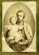 France Religion Image Pieuse Canivet Joseph Photo Albumine Sur Celluloid Dopter 1880 - Devotion Images