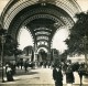 France Paris Exposition Universelle Porte Monumentale Ancienne Photo Stereoscope SIP 1900 - Stereoscopic